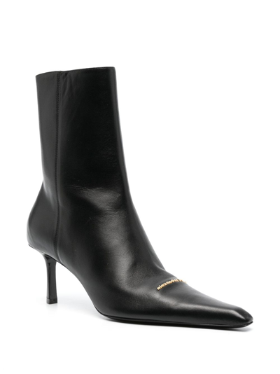 Alexander Wang 'viola 65' Ankle Boots In Black