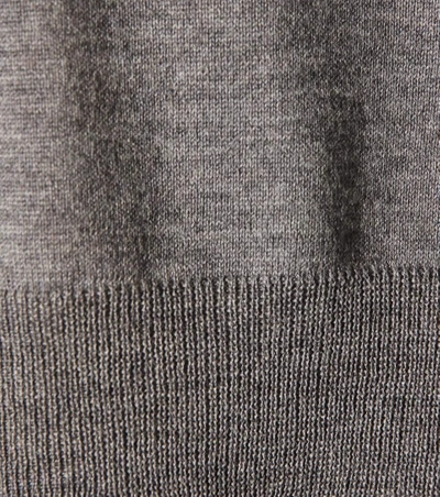 Shop Stella Mccartney Virgin Wool Sweater In Grey