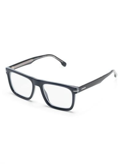CARRERA STRIPE-DETAIL SQUARE-FRAME GLASSES 