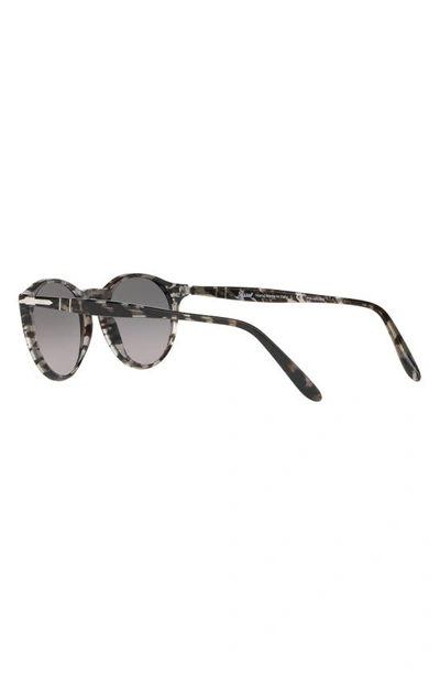 Shop Persol 50mm Polarized Gradient Phantos Sunglasses In Grey Tort