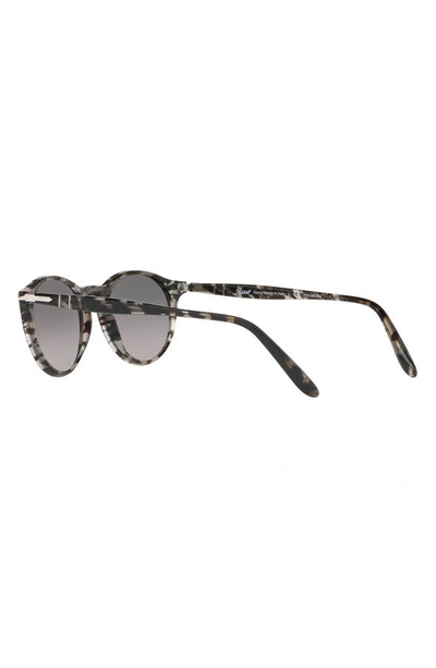 Persol 50mm Polarized Gradient Phantos Sunglasses In Grey Tort