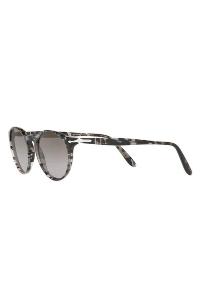 Persol 50mm Polarized Gradient Phantos Sunglasses In Grey Tort