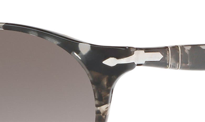 Persol 50mm Polarized Gradient Phantos Sunglasses In Grey Tort