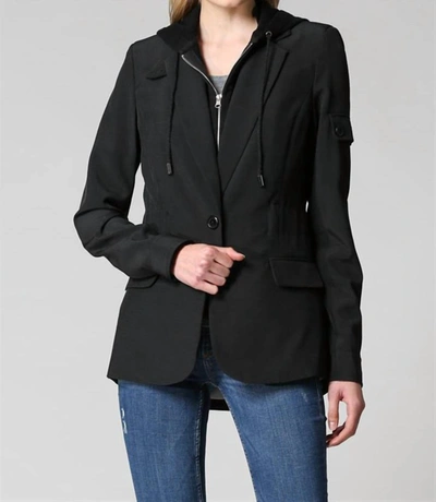 Shop Fate Zip-out Hoodie Jacket In Black