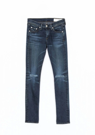 Rag & Bone Skinny Jean In Vashon In Blue