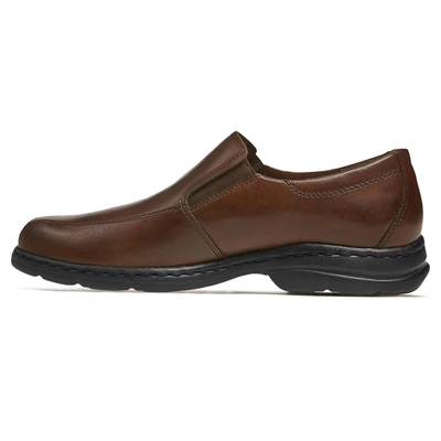 Shop Dunham Men's Blair Slip-on Shoes In Brown