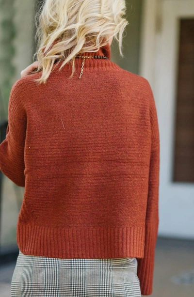 Shop Gentle Fawn Paris Pullover Sweater In Ginger In Brown