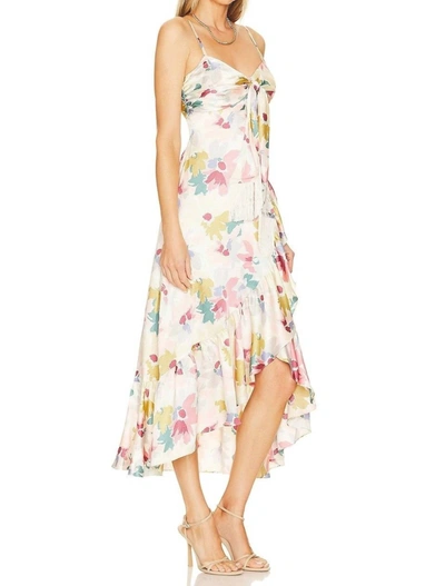 Shop Likely Calista Dress In Ivory Multi