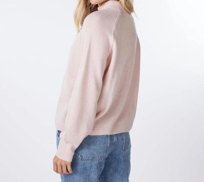 Esqualo Cable Raglan Sweater In Sepia Rose In Multi