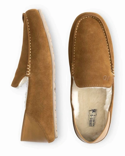 Shop Johnnie-o Men's Sofa Loafer In Tan In Brown