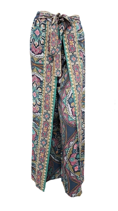 Johnny Was Women's Spezia Wrap Pant In Multi In Multi