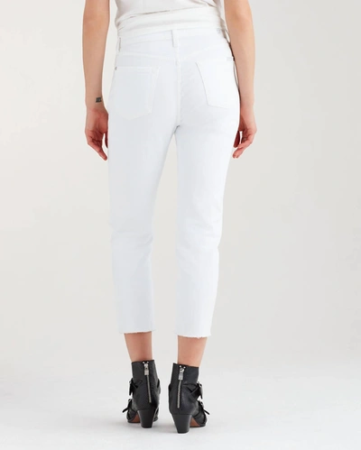 7 For All Mankind High Waist Josefina Jean In White Fashion
