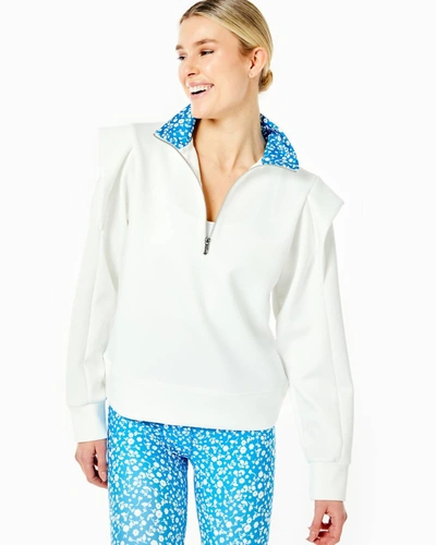 Shop Addison Bay Poplar Pullover In White/ Courtside Floral