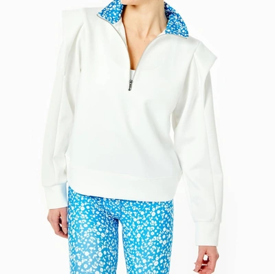 Shop Addison Bay Poplar Pullover In White/ Courtside Floral