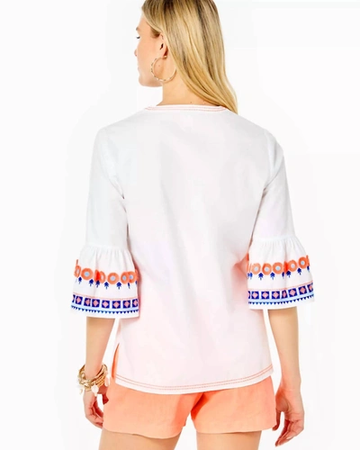 Shop Lilly Pulitzer Rissa Tunic In Resort White