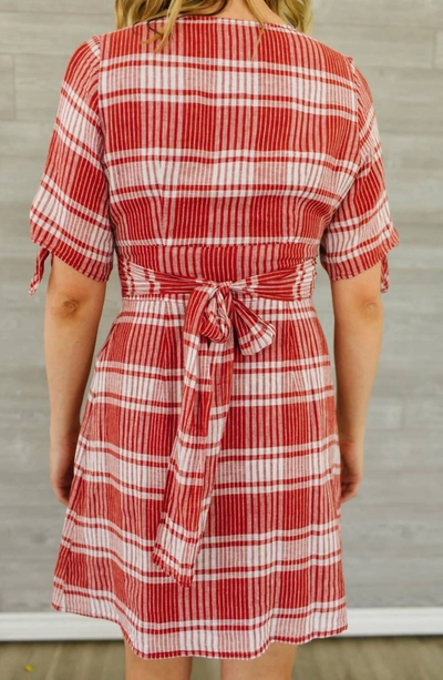 Sanctuary Modern Love Button Front Dress In Sedona In Pink