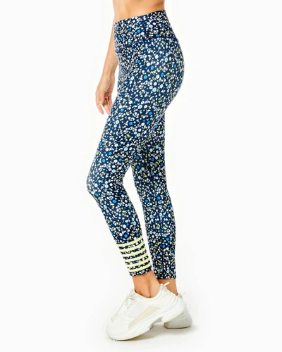 Shop Addison Bay The Everyday Legging In Courtside Multi Floral In Blue
