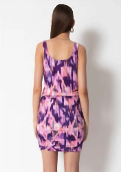Shop Tart Collections Quin Dress In Diamond Ikat In Pink