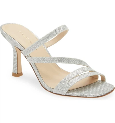 Shop Pelle Moda Ostin Heel In Silver