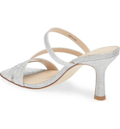 Shop Pelle Moda Ostin Heel In Silver