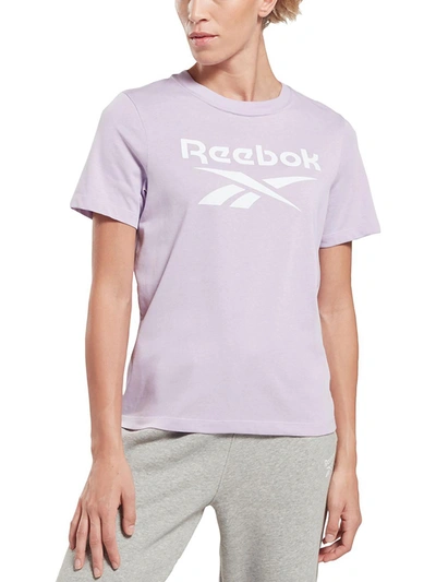 Shop Reebok Womens T-shirt Fitness Shirts & Tops In Multi