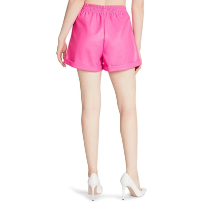 Shop Steve Madden Fonda Womens Faux Leather High Rise High-waist Shorts In Multi