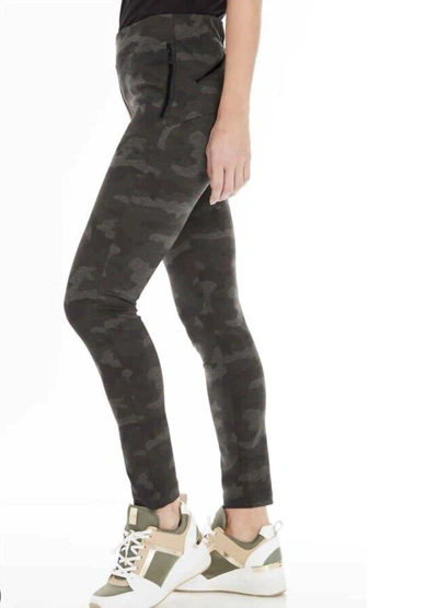 Shop Anatomie Shamira Pull-on Pants In Camo In Green