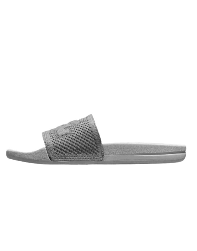 Shop Apl Athletic Propulsion Labs Men's Big Logo Techloom Slide In Cosmic Grey