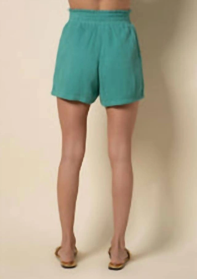 Shop Tart Collections Rafi Short In Agate Green In Blue