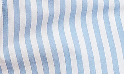 Shop Polo Ralph Lauren Crop Cotton Poplin Short Pajamas In Wide Stripes