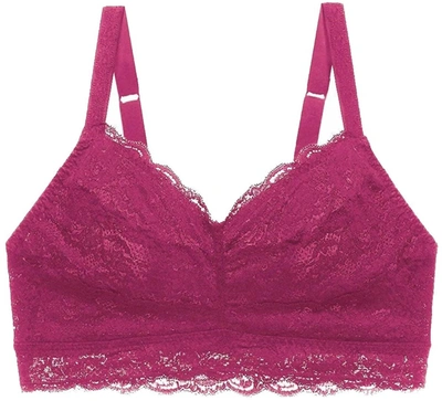 Cosabella Never Say Never Curvy Sweetie Bralette In Victorian Pink In Pink
