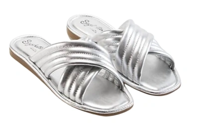 Shop Seychelles Word For Word Sandals In Silver