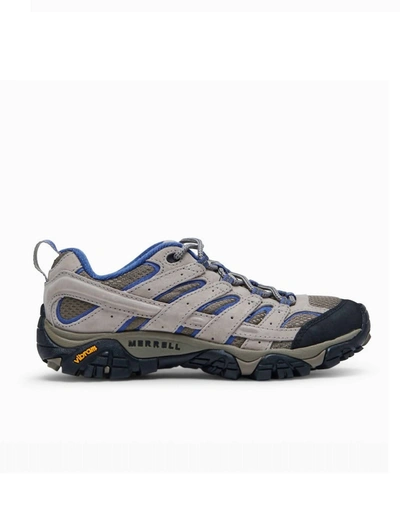 Shop Merrell Women's Moab 2 Ventilator Hiking Shoes - Wide In Aluminum/marlin In Grey