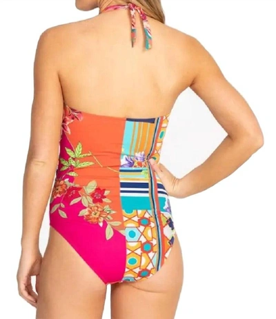Johnny Was Color Twist One Piece In Multi
