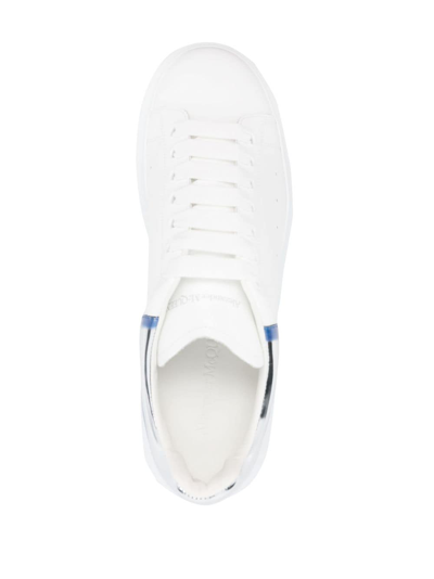 Shop Alexander Mcqueen Oversized Logo-print Sneakers In White