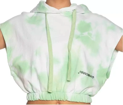 Shop Hinnominate Green Cotton Women's Sweater