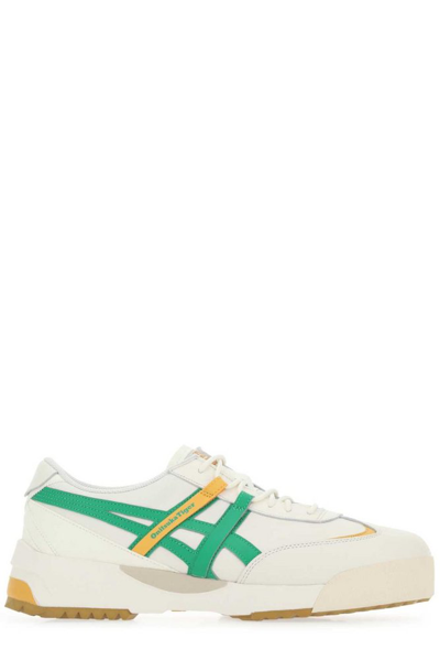 Shop Onitsuka Tiger Round Toe Lace In Multi