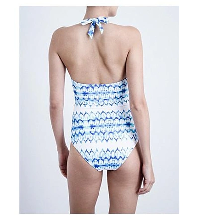 Shop Heidi Klein Ventura Plunge Swimsuit In Print