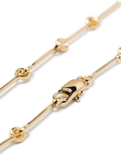 Laura Lombardi Treccia Knot-detailing Necklace In Gold