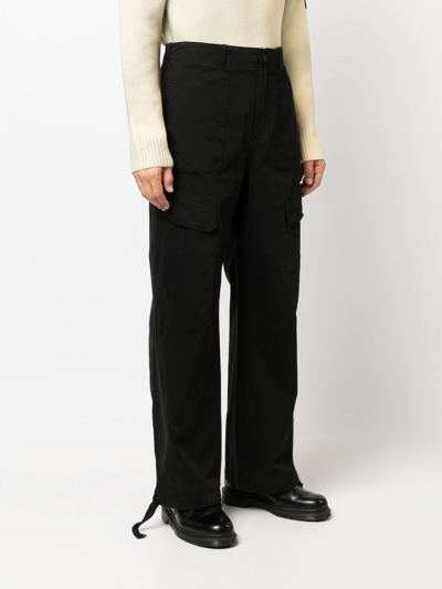 Shop A-cold-wall* Ando Cargo Trousers In Black