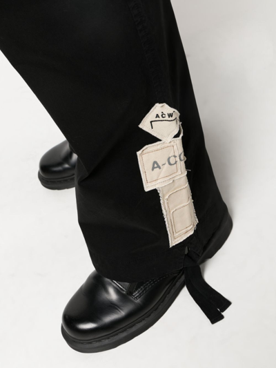 A-cold-wall* Black Ando Cargo Pants In Black