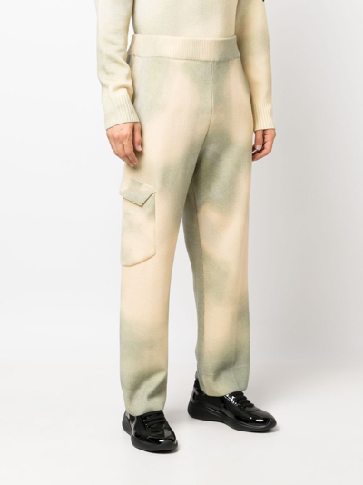 A-cold-wall* Gradient High-waist Trousers In Yellow