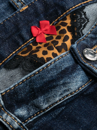 Dsquared2 Jeans Flare Twiggy In Blue