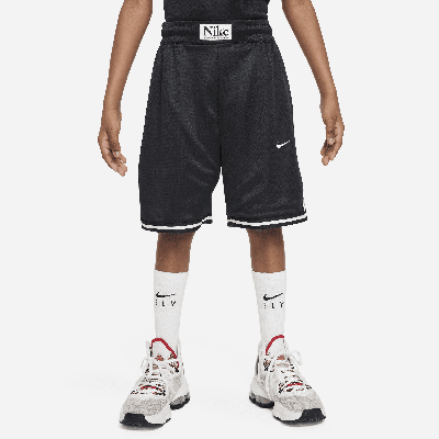 Shop Nike Culture Of Basketball Dna Big Kids' Reversible Basketball Shorts In Black