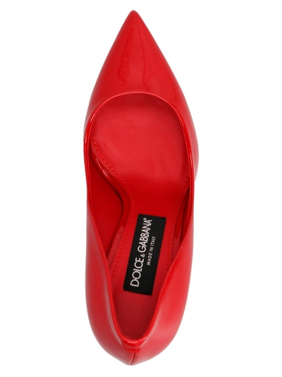 Shop Dolce & Gabbana Cardinale Pumps Red