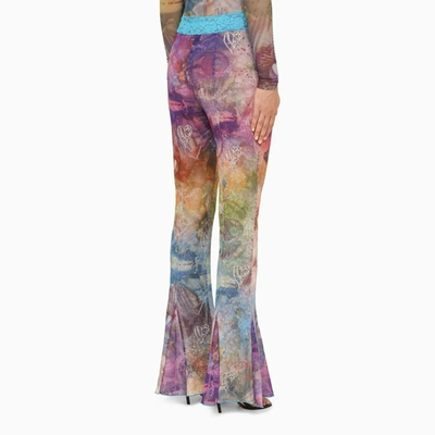 Shop Andersson Bell Trousers With Lace In Multicolor