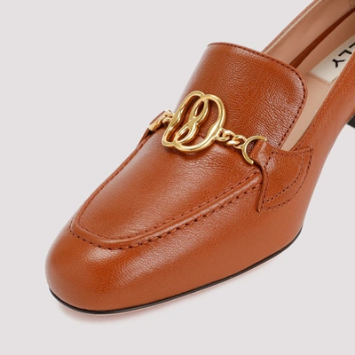 Shop Bally Obrien Pump Shoes In Brown