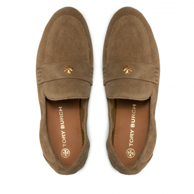 Shop Tory Burch Suede Loafers In 037