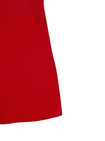 Shop Ami Alexandre Mattiussi Cut-out Detailed V-neck Mini Dress