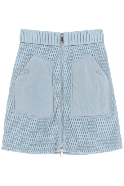 Shop Moncler Padded Mini Skirt